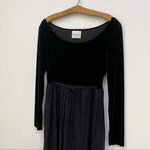 Vintage Dennis Goldsmith Velvet Flow Dress